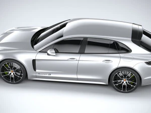 Porsche Panamera 4 E-hybrid Sport Turismo 2021 3D Model