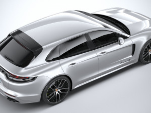 Porsche Panamera 4 E-hybrid Sport Turismo 2021 Modelo 3D