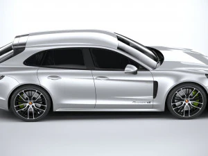 Porsche Panamera 4 E-hybrid Sport Turismo 2021 3D Model