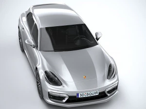 Porsche Panamera 4 E-hybrid Sport Turismo 2021 3D Model