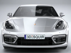 Porsche Panamera 4 E-hybrid Sport Turismo 2021 3D Model