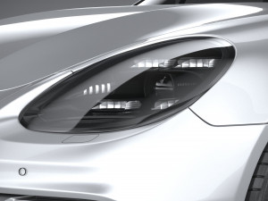 Porsche Panamera 4 E-hybrid Sport Turismo 2021 Modelo 3D