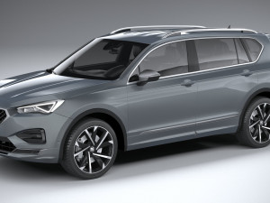 Seat Tarraco Fr 2021 3D Model