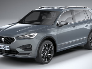 Seat Tarraco Fr 2021 3D Model