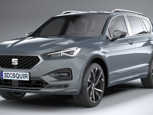 Seat Tarraco Fr 2021 3D Model