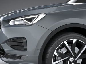 Seat Tarraco Fr 2021 3D Model