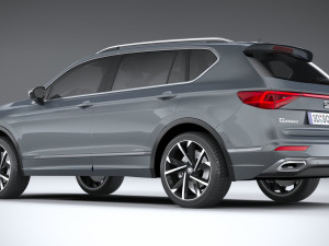 Seat Tarraco Fr 2021 3D Model