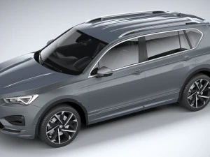Seat Tarraco Fr 2021 3D Model