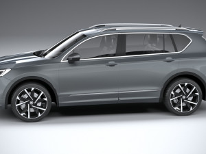 Seat Tarraco Fr 2021 3D Model