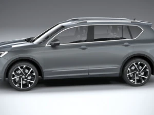 Seat Tarraco Fr 2021 3D Model