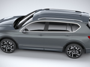 Seat Tarraco Fr 2021 3D Model