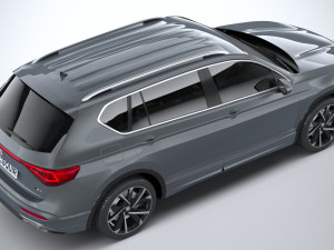 Seat Tarraco Fr 2021 3D Model