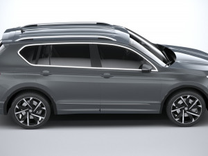 Seat Tarraco Fr 2021 3D Model