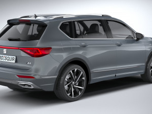 Seat Tarraco Fr 2021 3D Model