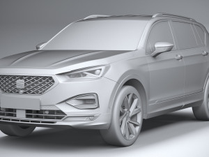 Seat Tarraco Fr 2021 3D Model