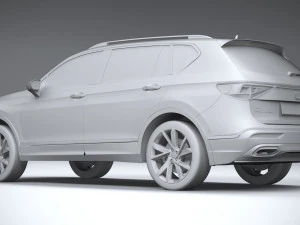 Seat Tarraco Fr 2021 3D Model