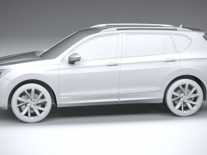 Seat Tarraco Fr 2021 3D Model