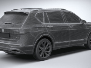 Seat Tarraco Fr 2021 3D Model