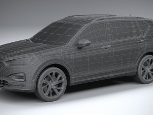 Seat Tarraco Fr 2021 3D Model