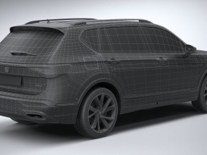 Seat Tarraco Fr 2021 3D Model