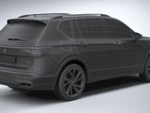 Seat Tarraco Fr 2021 3D Model