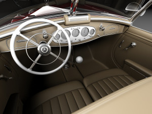 Mercedes-Benz 540K 1936-1938 Modèle 3D