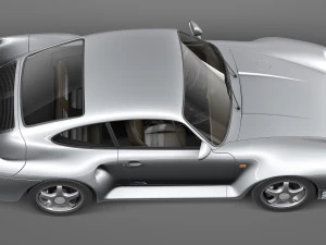 Porsche 959 1986-1990 3D Model