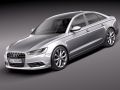Audi A6 Sedan 2012-2015 Modello 3D