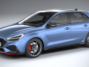 Hyundai i30 N 2021 3D Model