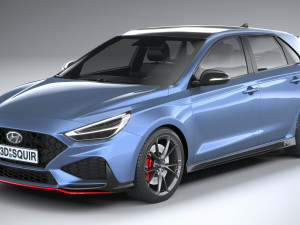 Hyundai i30 N 2021 3D Model