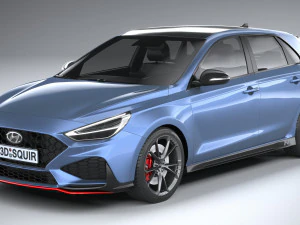 Hyundai i30 N 2021 3D Model