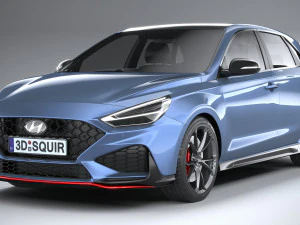 Hyundai i30 N 2021 3D Model