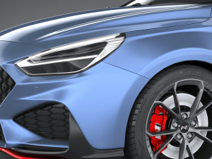 Hyundai i30 N 2021 3D Model