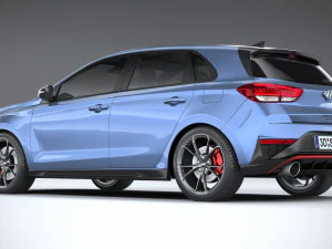 Hyundai i30 N 2021 3D Model