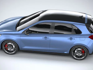 Hyundai i30 N 2021 3D Model