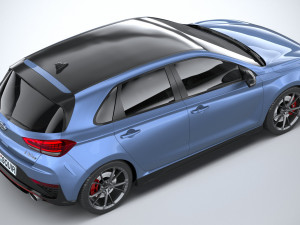 Hyundai i30 N 2021 3D Model