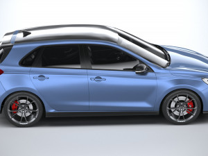 Hyundai i30 N 2021 3D Model
