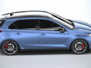 Hyundai i30 N 2021 3D Model