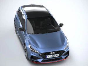 Hyundai i30 N 2021 3D Model