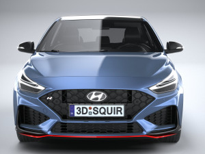 Hyundai i30 N 2021 3D Model