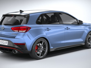 Hyundai i30 N 2021 3D Model