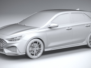Hyundai i30 N 2021 3D Model