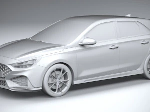 Hyundai i30 N 2021 3D Model