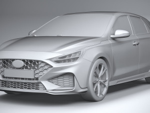 Hyundai i30 N 2021 3D Model