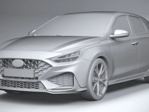 Hyundai i30 N 2021 3D Model
