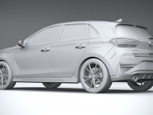 Hyundai i30 N 2021 3D Model
