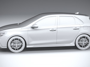 Hyundai i30 N 2021 3D Model
