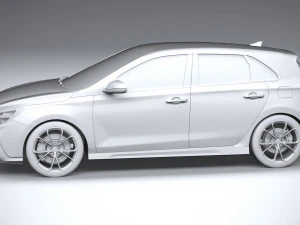 Hyundai i30 N 2021 3D Model