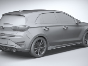 Hyundai i30 N 2021 3D Model