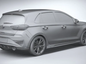 Hyundai i30 N 2021 3D Model